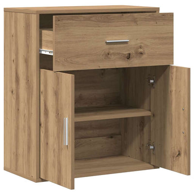 Artesaani tammi sivupöytä Dawoud 60x31x70cm (puinen)