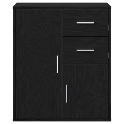 Musta tammi sivupöytä Sighitiu 60x31x70cm (puinen)