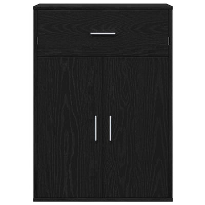 Musta tammi sivupöytä Bont 79x38x80cm (puinen)