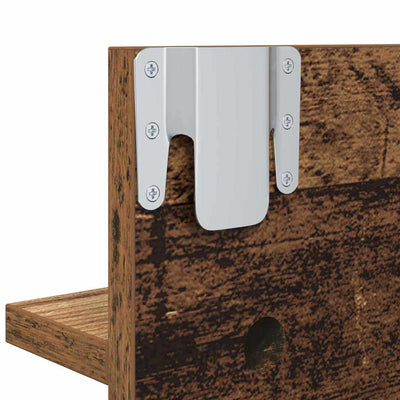 Eteiskalustesetti Vanha puu 90 x 31 x 46.5 cm Tekninen puu