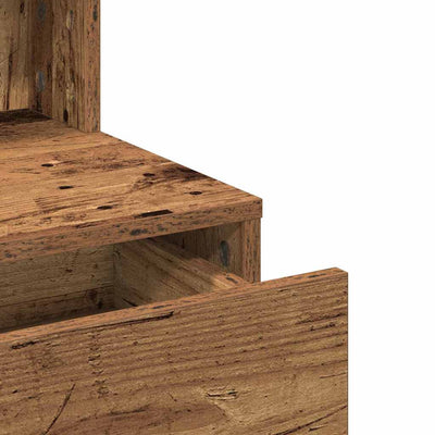 Vanha puu meikkipöytä hyllyllä Vocol 80x41x134.5cm (puinen)