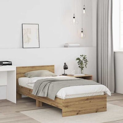 Sängyn runko artesaani tammi 2FT6 Small Single Tekninen puu