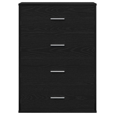 Musta tammi sivupöytä Emogene 60x31x84cm (puinen)