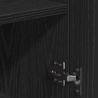 Musta tammi sivupöytä Muhezel 79x38x80cm (puinen)