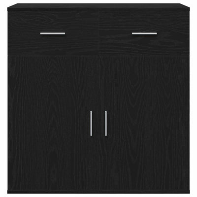 Musta tammi sivupöytä Muhezel 79x38x80cm (puinen)