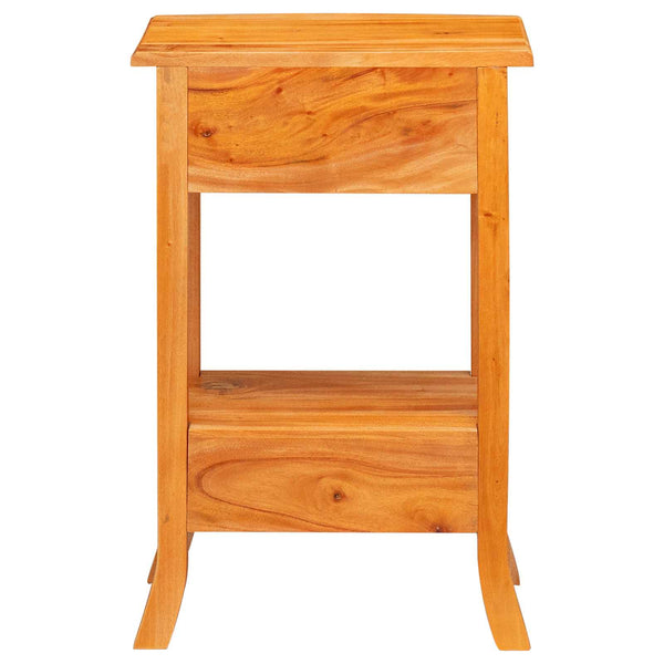 Konsolipöytä laatikon kanssa Luonnollinen 50,5 x 30 x 75,5 cm