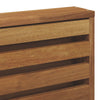 Ulkosohvakokoelma 8 kpl Luonnollinen Tiheä akasiapuu