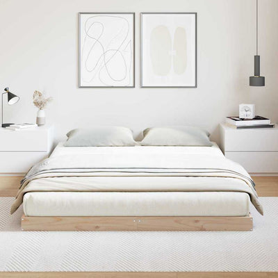 Lattiapunkka Luonnollinen 160 x 210 cm Täysi Mänty
