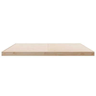 Lattiapunkka Luonnollinen 200 x 210 cm Täysi Mänty