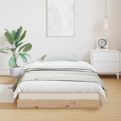 Lattiapunkka Luonnollinen 100 x 220 cm Täysi Mänty