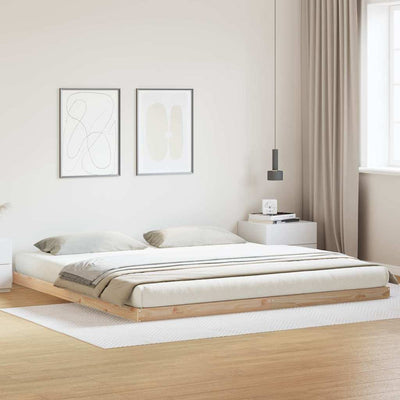 Lattiapunkka Luonnollinen 180 x 220 cm Täysi Mänty
