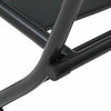 3 osainen Puutarhan Bistro Set Antrasiitti Teräksestä