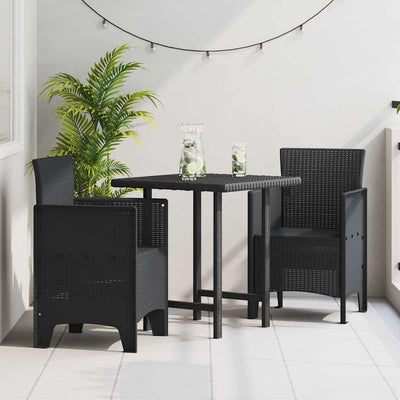 Antrasiitti puutarhan tuoli Dorobanti 53x49x85cm (2 pcs pp)