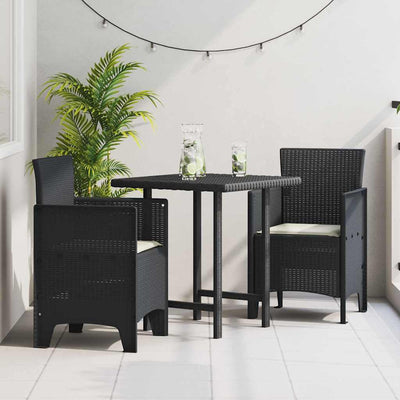 Antrasiitti puutarhan tuoli Nastunea 53x49x85cm (2 pcs)