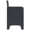 Antrasiitti puutarhan tuoli Nastunea 53x49x85cm (2 pcs)