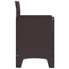 Ruskea puutarhan tuoli Seihan 53x49x85cm (2 pcs pp)