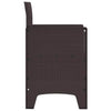 Ruskea puutarhan tuoli Seihan 53x49x85cm (2 pcs pp)