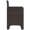 Ruskea puutarhan tuoli Balay 53x49x85cm (2 pcs pp)