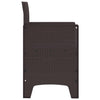 Ruskea puutarhan tuoli Chloie 53x49x85cm (2 pcs pp)