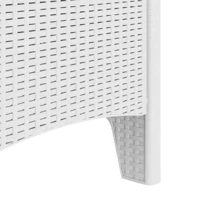 Valkoinen puutarhan tuoli Crstea 53x49x85cm (2 pcs pp)