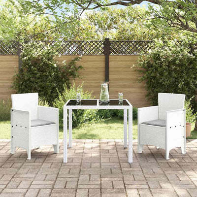 Valkoinen puutarhan tuoli Cosai 53x49x85cm (2 pcs pp)