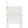 Valkoinen puutarhan tuoli Cosai 53x49x85cm (2 pcs pp)