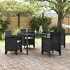 Antrasiitti puutarhan tuoli Ercin 53x49x85cm (4 pcs pp)