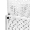 Valkoinen puutarhan tuoli Anabell 53x49x85cm (4 pcs pp)