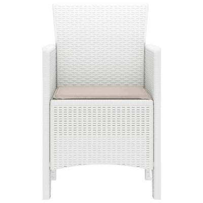 Valkoinen puutarhan tuoli Grecian 53x49x85cm (4 pcs pp)