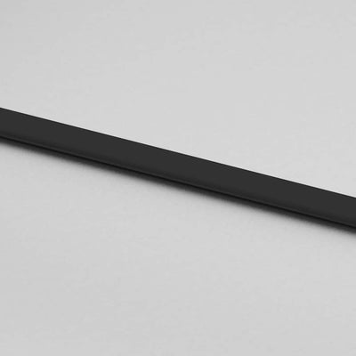 Musta liukuovi asennustarvikkeilla Constantine 76x205cm (esg lasi)