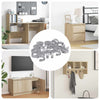 Cam-lukkomutterit 8372 kpl Hopea Metalli