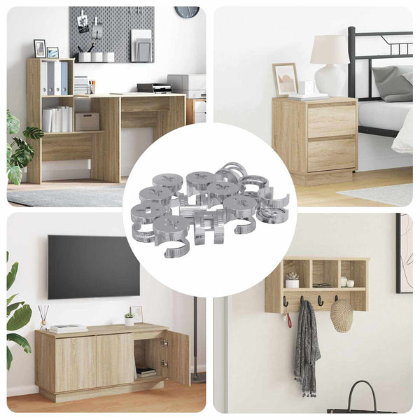Cam-lukkomutterit 8372 kpl Hopea Metalli