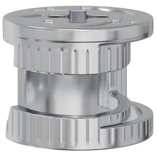 Cam-lukkomutterit 2 kpl Hopea 15 x 11,5 mm Metalli