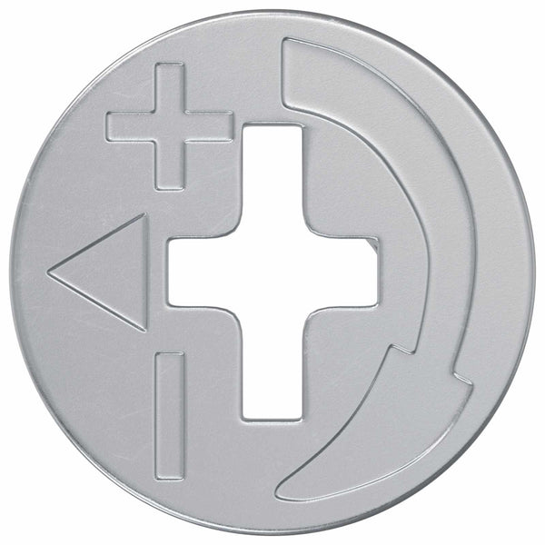 Cam-lukkomutterit 12 kpl Hopea 15 x 11,5 mm Metalli