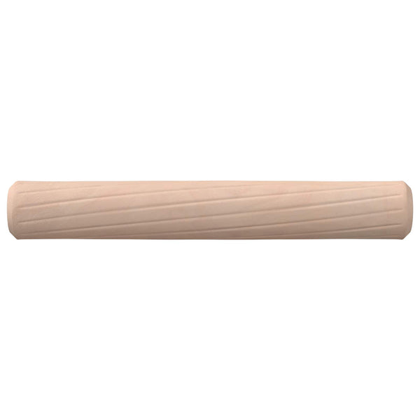 Puutapit 12 kpl Ruskea Ø 6 x 40 mm täysi puu