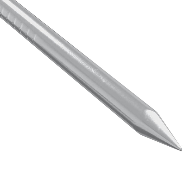 Nauloja puulle 12 kpl Hopea Ø 3 x 15 mm Metalli