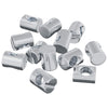 Barrel-pultit 3462 kpl Hopea M6 x 13 mm Metalli