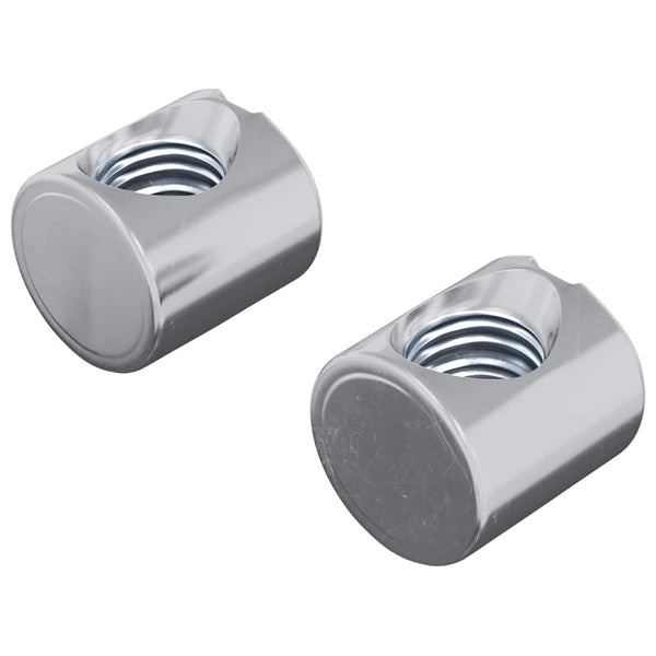 Barrel-pultit 2 kpl Hopea M6 x 12 mm Metalli