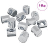 Barrel-pultit 4500 kpl Hopea M6 x 12 mm Metalli