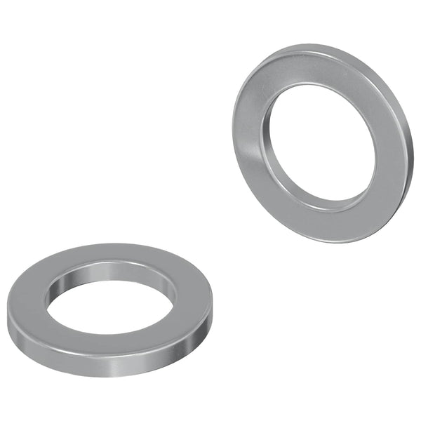 Mutterit 2 kpl Hopea 10 x 10 x 1,2 mm Teräs