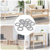 Mutterit 52941 kpl Hopea Rauta