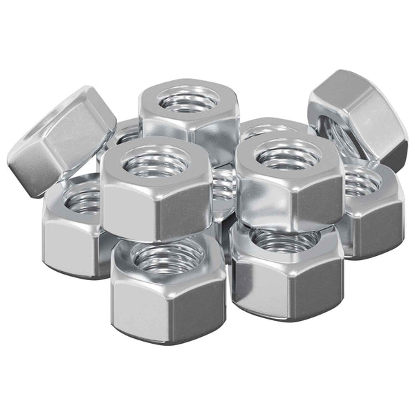 Kuusikulmio Pähkinäpuu Pähkinät 3913 pcs Hopea Metalli