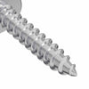 Puuruuvit 2 kpl Hopea M4 x 20 mm Teräs