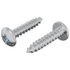 Puuruuvit 2 kpl Hopea M4 x 20 mm Teräs
