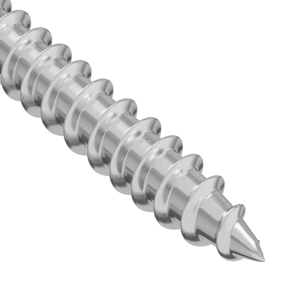 Puuruuvit 2 kpl Hopea M4 x 25 mm Teräs