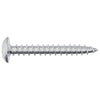 Puuruuvit 2 kpl Hopea M4 x 28 mm Teräs