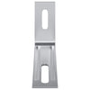 Antikallistuskiinnike 2 Hopea 74,5 x 15 x 32 mm Rauta