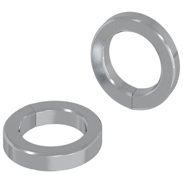 Jousipesa 2 kpl valkoinen 13 x 1 mm Rauta