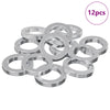 Jousipesa 12 kpl valkoinen 13 x 1 mm Rauta