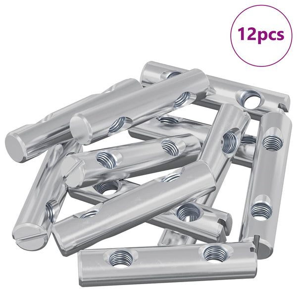 Pultti 12 kpl Sinkitty 60 x 12 mm Rauta